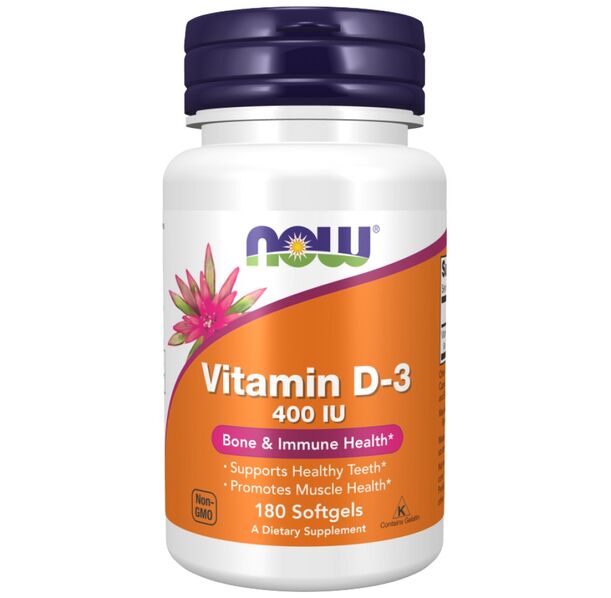 NOW Foods - Vitamin D-3 400 IU