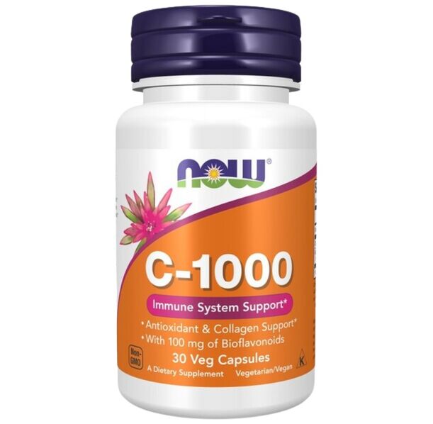 NOW Foods - Vitamin C-1000 / with Bioflavonoids (30 дози)