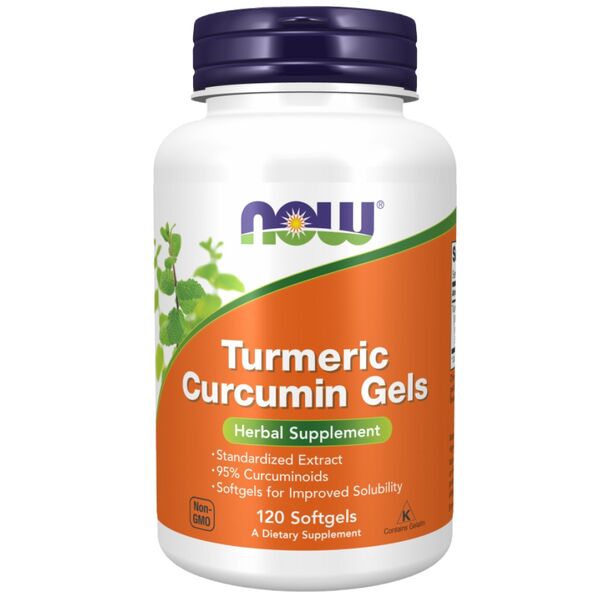 NOW Foods - Turmeric Curcumin Softgels 475 mg (120 дози)