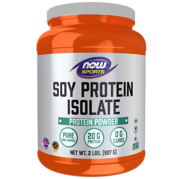 NOW Foods - Soy Protein Isolate | Unflavored (23 дози)