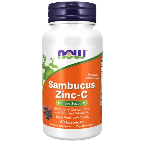 NOW Foods - Sambucus Zinc-C | Immune Support