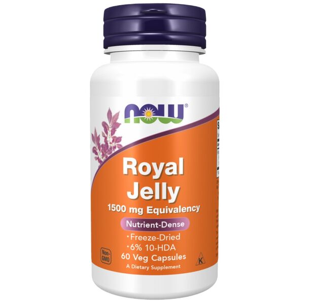 NOW Foods - Royal Jelly 1500 mg (60 дози)