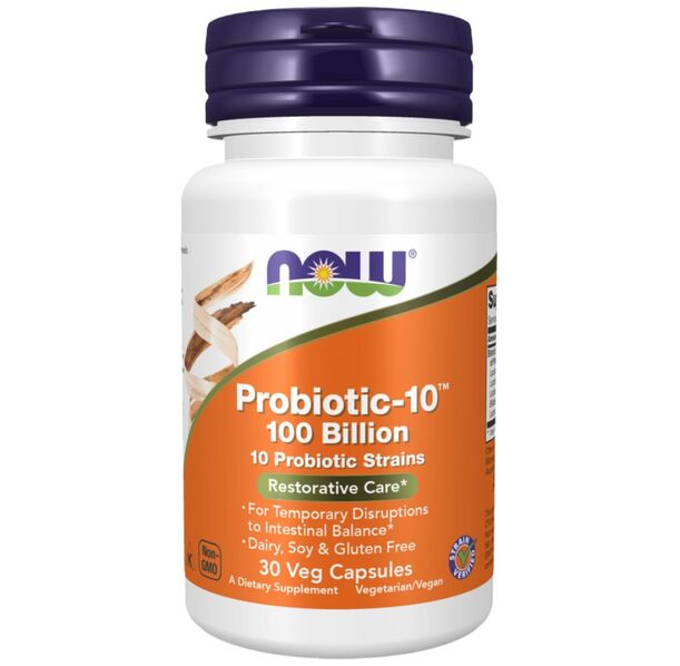 NOW Foods - Probiotic-10 100 Billion (30 дози)