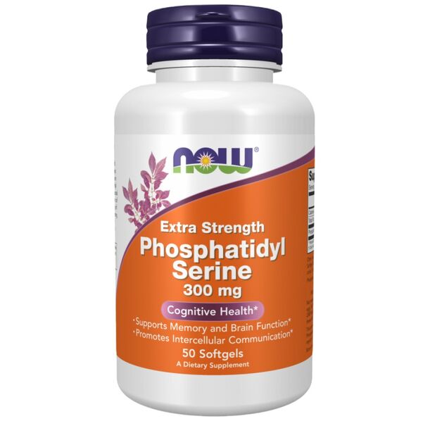 NOW Foods - Phosphatidyl Serine 300 mg | Extra Strength (50 дози)