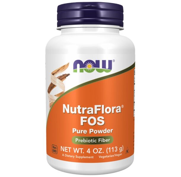 NOW Foods - NutraFlora® FOS Powder (23 дози)