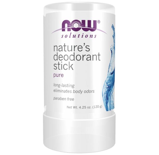 NOW Foods - Nature's Deodorant Stick | Stone