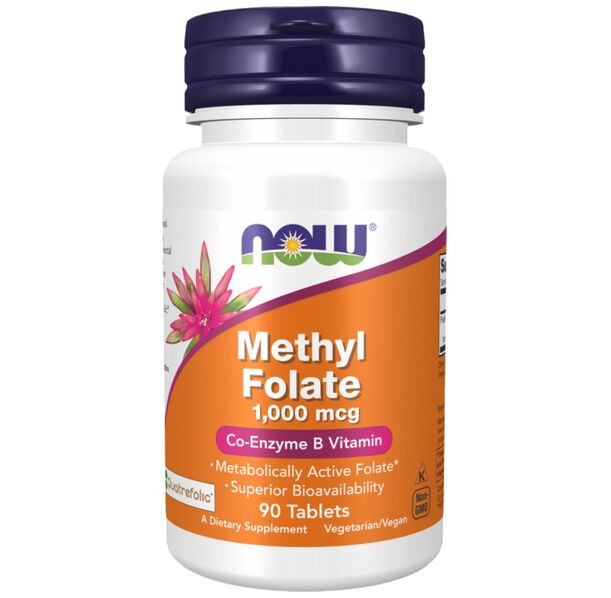NOW Foods - Methyl Folate 1000 mcg (90 дози)