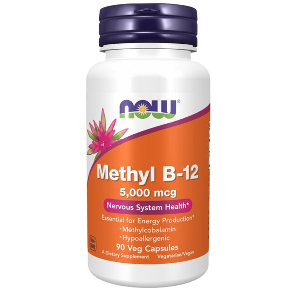 NOW Foods - Methyl B-12 5000 mcg (90 дози)
