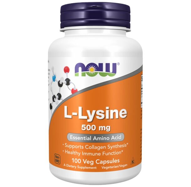 NOW Foods - L-Lysine 500 mg (100 дози)