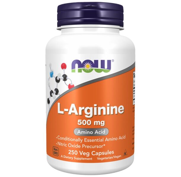 NOW Foods - L-Arginine 500 mg (125 дози)