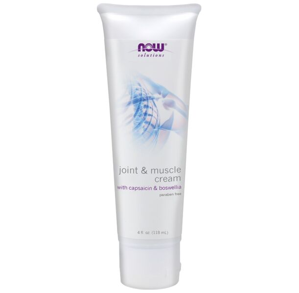 NOW Foods - Joint & Muscle Cream | with Glucosamine, Boswellia and Capsaicin