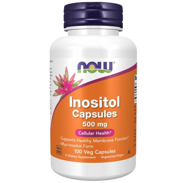 NOW Foods - Inositol 500 mg (100 дози)