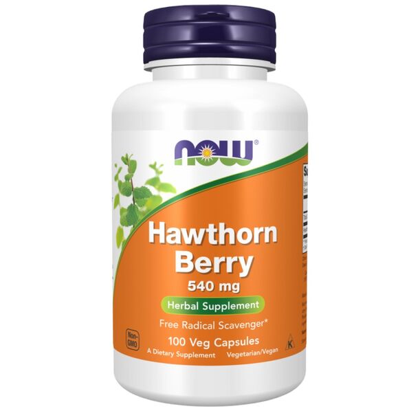 NOW Foods - Hawthorn Berry 540 mg (50 дози)