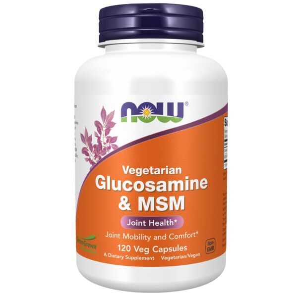 NOW Foods - Glucosamine & MSM (60 дози)