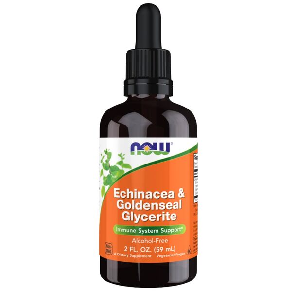 NOW Foods - Echinacea & Goldenseal Glycerite (37 дози)