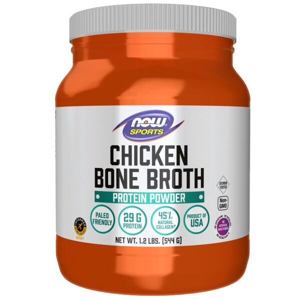 NOW Foods - Chicken Protein Bone Broth (17 дози)
