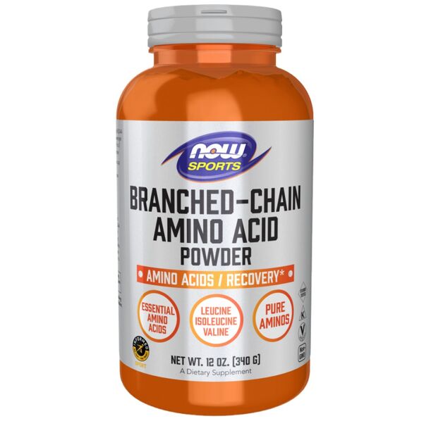 NOW Foods - Branched Chain Amino Acid Powder (65 дози)