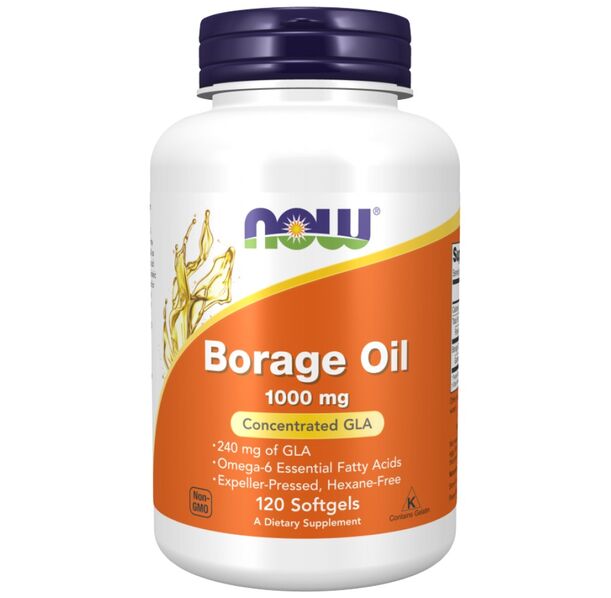 NOW Foods - Borage Oil 1000 mg