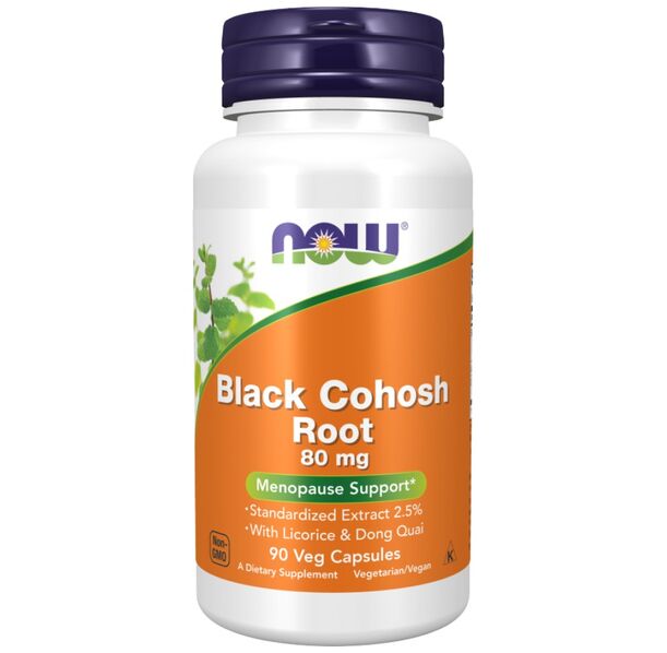 NOW Foods - Black Cohosh Root 80 mg (90 дози)