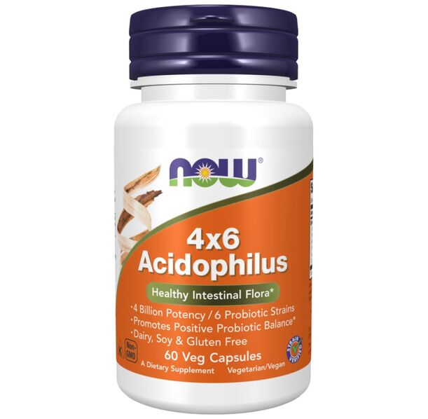 NOW Foods - Acidophilus 4x6