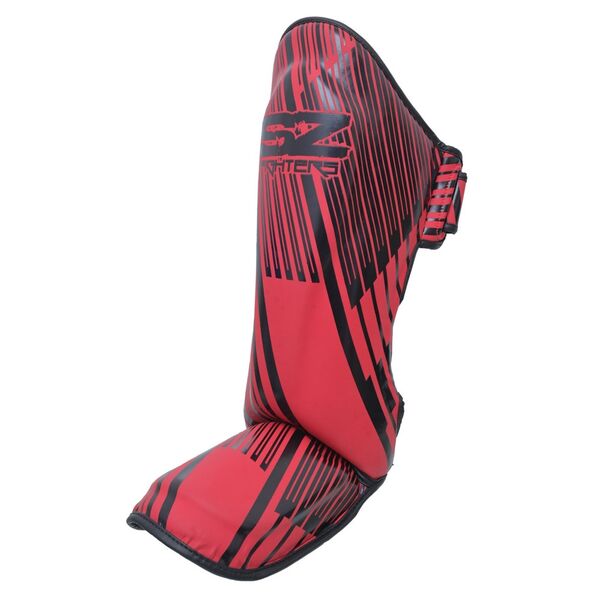 SZ Fighters - Протектори за Муай Тай и Кик Бокс - Plasma 2.0 - Red/Black​