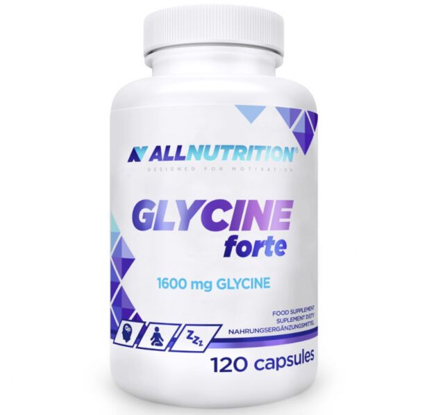 AllNutrition Glycine Forte - Глицин, Разфасовка 120 caps