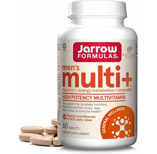 Jarrow Formulas Men`s Multi+ Multivitamin - Мултивитамини за Мъже, Разфасовка 60 tabs