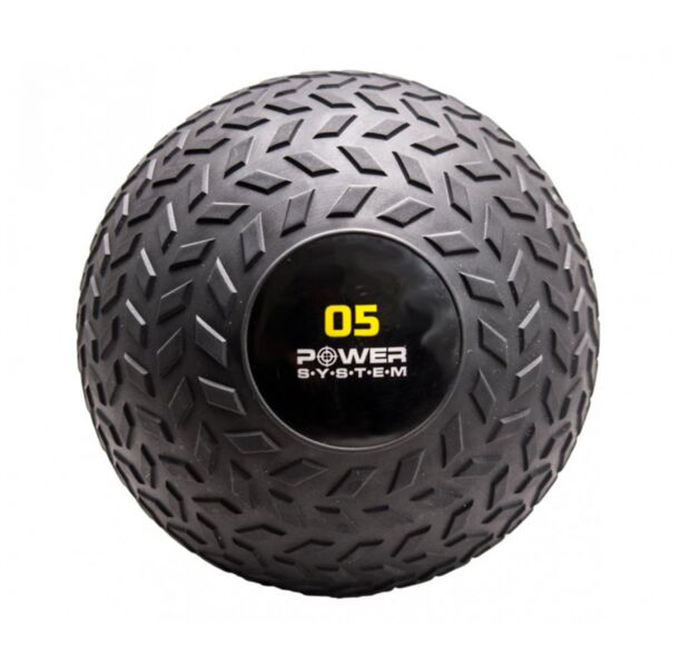 Power System Slam Ball Black - Медицинска Топка,​