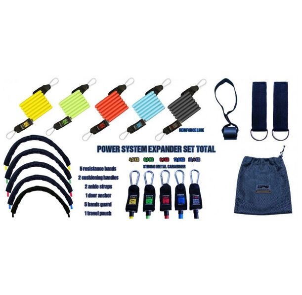 Power System Exercise Pack Total Expander Set - Тренировъчен Комплект,