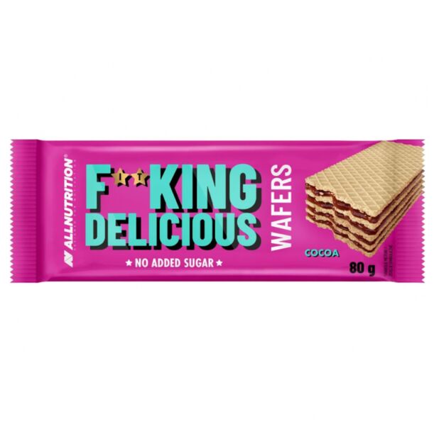 AllNutrition F**King Delicious Wafers - Вафла, Разфасовка 80g