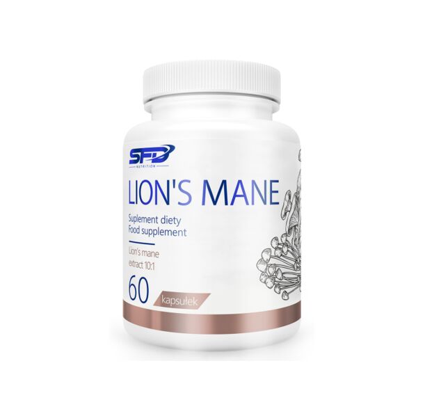 SFD Lion`s Mane Caps  - Лъвска Грива, Разфасовка 60 caps