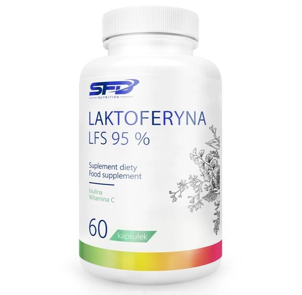 SFD Lactoferrin LFS 95% - Лактоферин, Разфасовка 60 caps