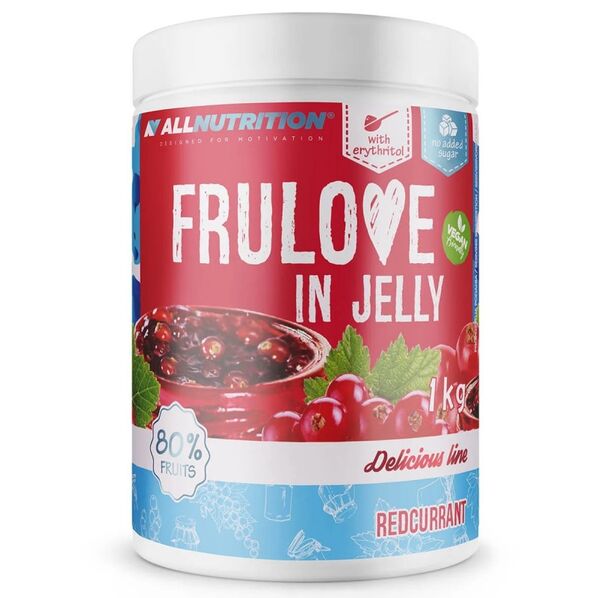 AllNutrition FruLove in Jelly - Redcurrent - Диетичен Конфитюр, Разфасовка 1kg