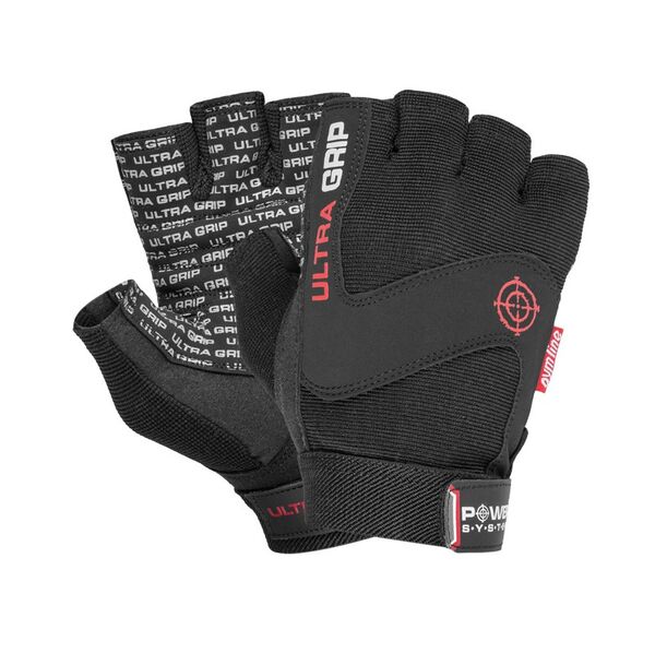 Power System Weightlifting Gloves Ultra Grip - Black - Фитнес Ръкавици, Цвят Черен,