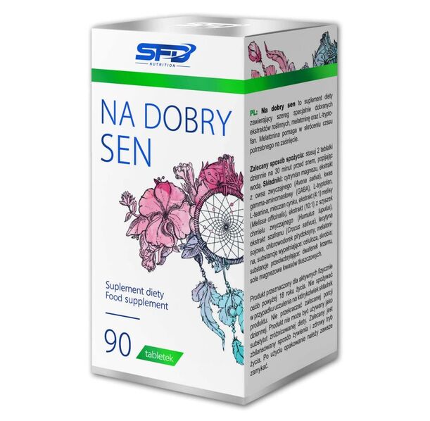 SFD For Good Sleep - Формула за Подобряване на Съня, Разфасовка 90 tabs