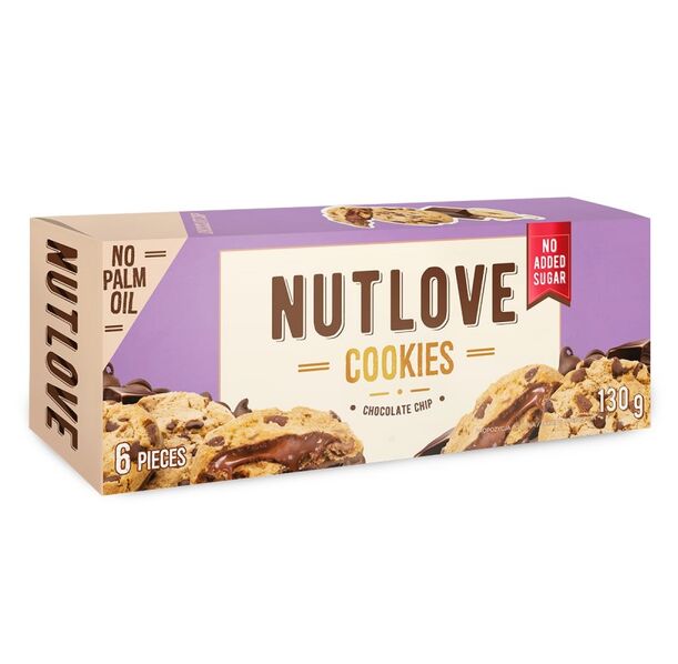 Allnutrition NutLove Cookie - Chocolate Chip - Диетичен Десерт, Разфасовка 0.130kg