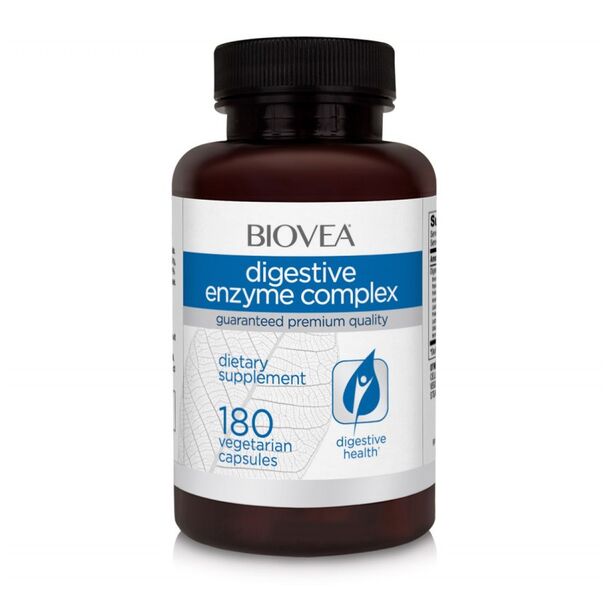 Biovea Digestive Enzyme Complex - Храносмилателни Ензими, Разфасовка 180 caps