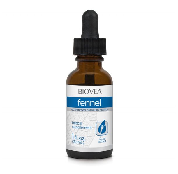 Biovea Fennel Liquid Drops - Див Копър на Капки, Разфасовка 30ml