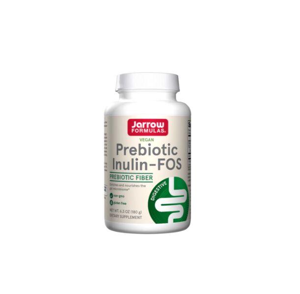 Jarrow Formulas Prebiotic Inulin-FOS - FructoOligoSaccharides - Пребиотик, Разфасовка 180g