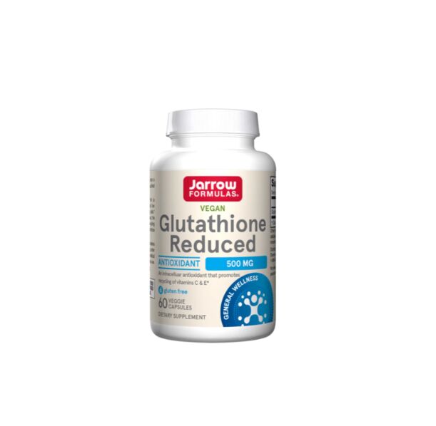 Jarrow Formulas Glutathione Reduced 500mg - Глутатион, Разфасовка 60 caps