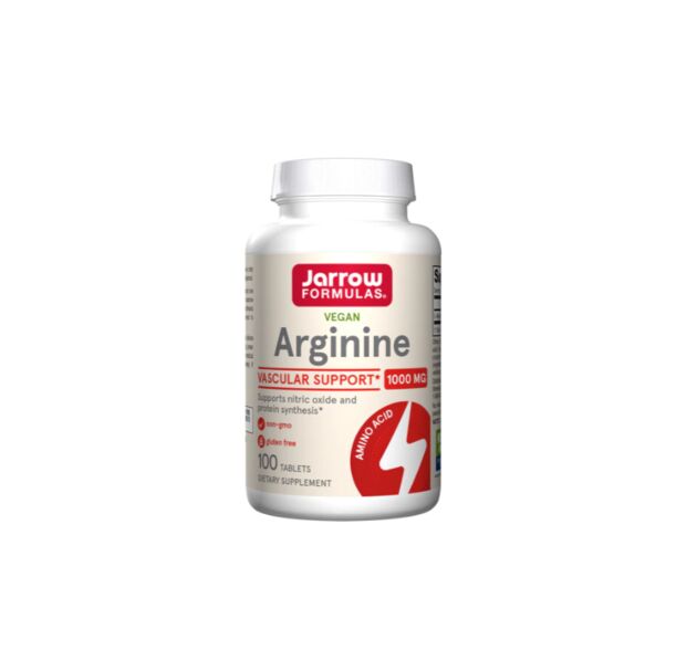 Jarrow Formulas Arginine 1000mg - Аргинин, Разфасовка 100 tabs