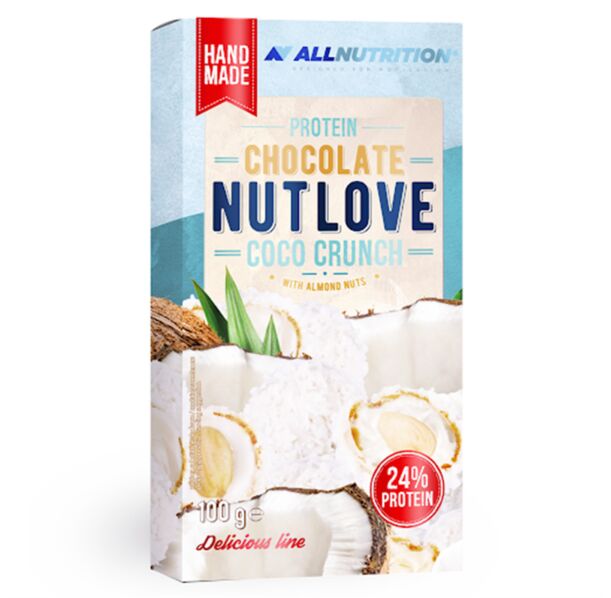 Allnutrition Protein Chocolate - Coco Crunch - Протеинов Шоколад, Разфасовка 100g
