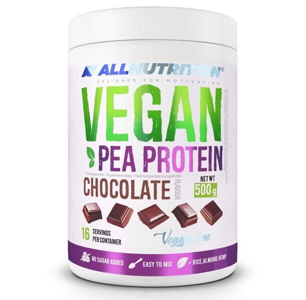 Allnutrition Vegan Pea Protein - Вегетариански Протеин, Разфасовка 500g