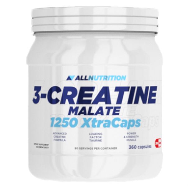 Allnutrition 3-Creatine Malate Caps - Креатин, Разфасовка 180 caps