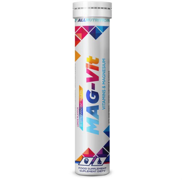 Allnutrition Mag-Vit - Effervescent - Магнезий и Витамини, Разфасовка 20 tabs