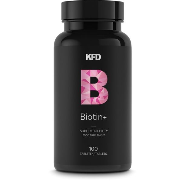 KFD Biotin+ - Биотин, Разфасовка 100 tabs