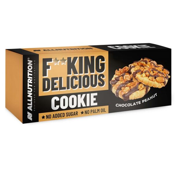 Allnutrition F**King Delicious Cookie - Chocolate Peanut - Диетичен Десерт, Разфасовка 150g