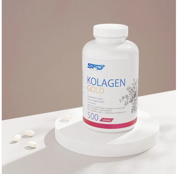 SFD Collagen Gold - Колаген, Разфасовка 500 tabs