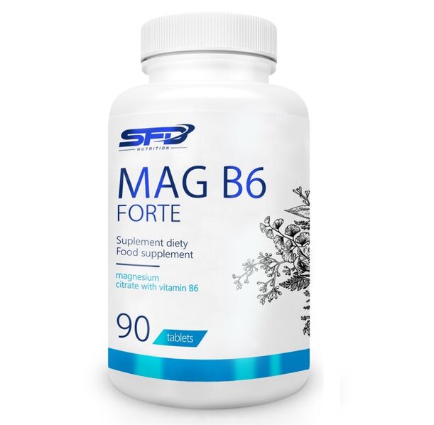 SFD Mag B6 Forte - Магнезий + Витамин B6, Разфасовка 90 tabs