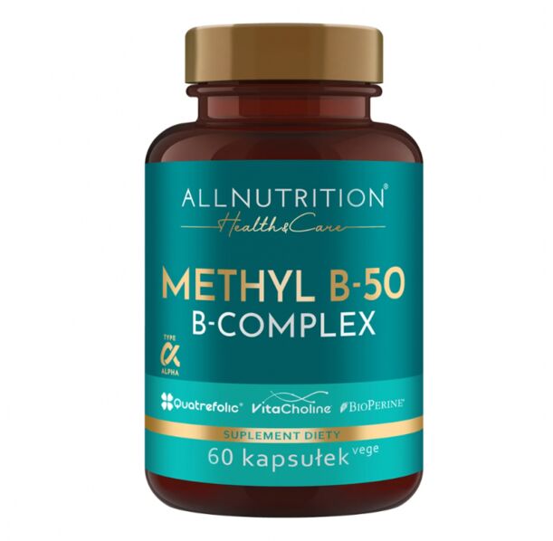 Allnutrition Methyl B-50 B-complex - Витамин B Комплекс, Разфасовка 60 caps